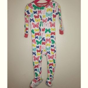 Carter's Toddler Girl Butterfly Footed Sleeper
